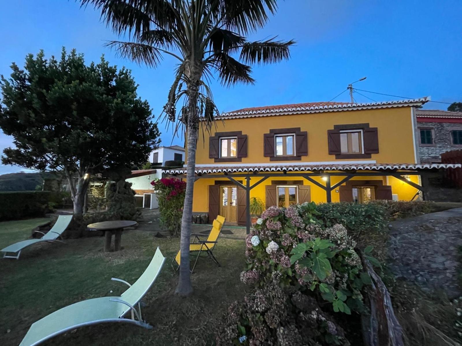 Casa Dos Falcoes Casa Rural De Construcao Tradicional Fajã da Ovelha Buitenkant foto