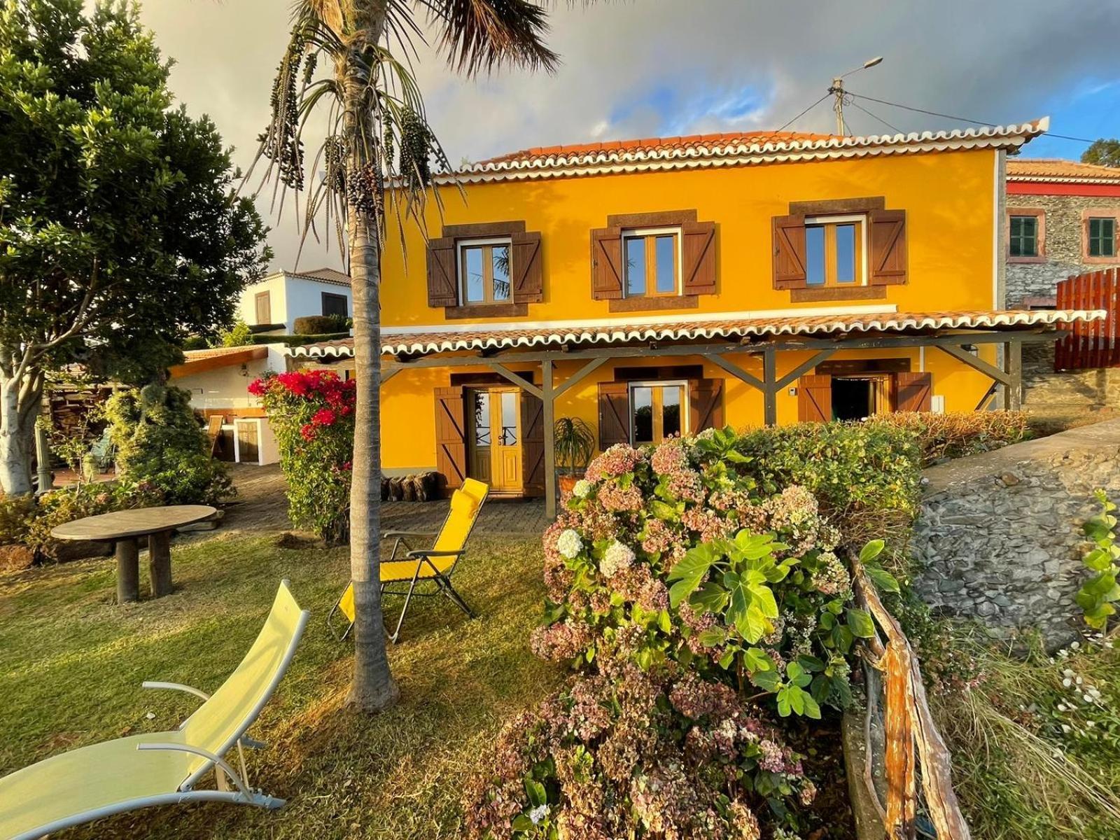 Casa Dos Falcoes Casa Rural De Construcao Tradicional Fajã da Ovelha Buitenkant foto